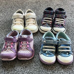 LOT of See Kai Run Toddler Sneakers Sz 9